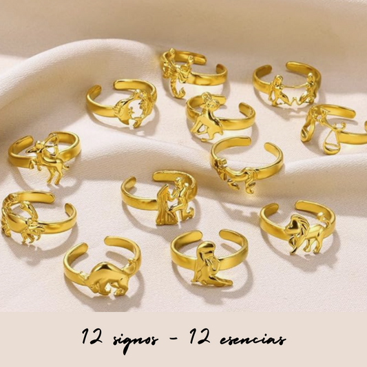 Anillo con Forma del Zodiaco