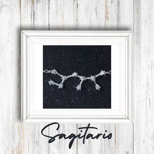 Pulsera con Constelación de SAGITARIO