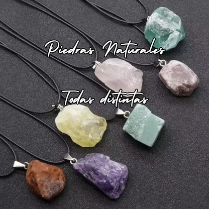 Colgante Energético Cáncer - Piedra Natural Labradorita