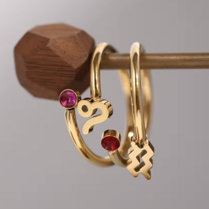 Anillo con Símbolo de CÁNCER