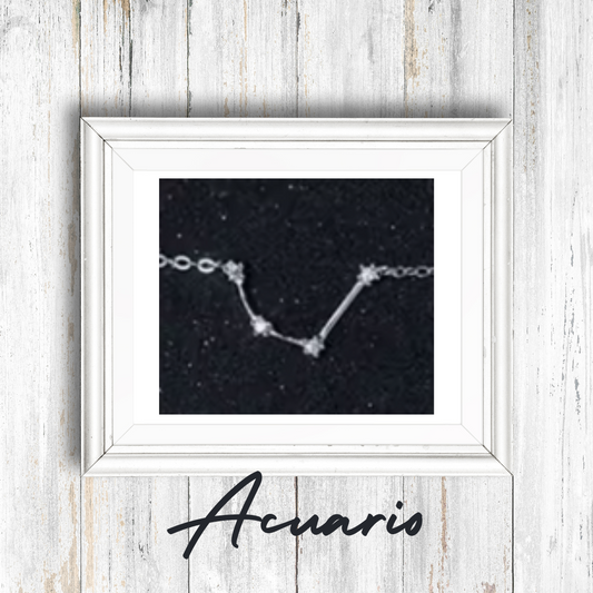 Pulsera con Constelación de ACUARIO