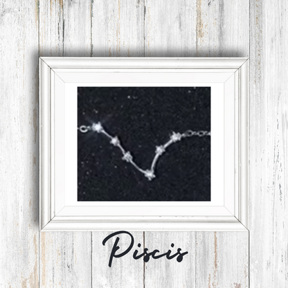 Pulsera con Constelación de PISCIS