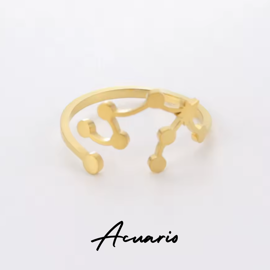 Anillo Constelación del Zodiaco