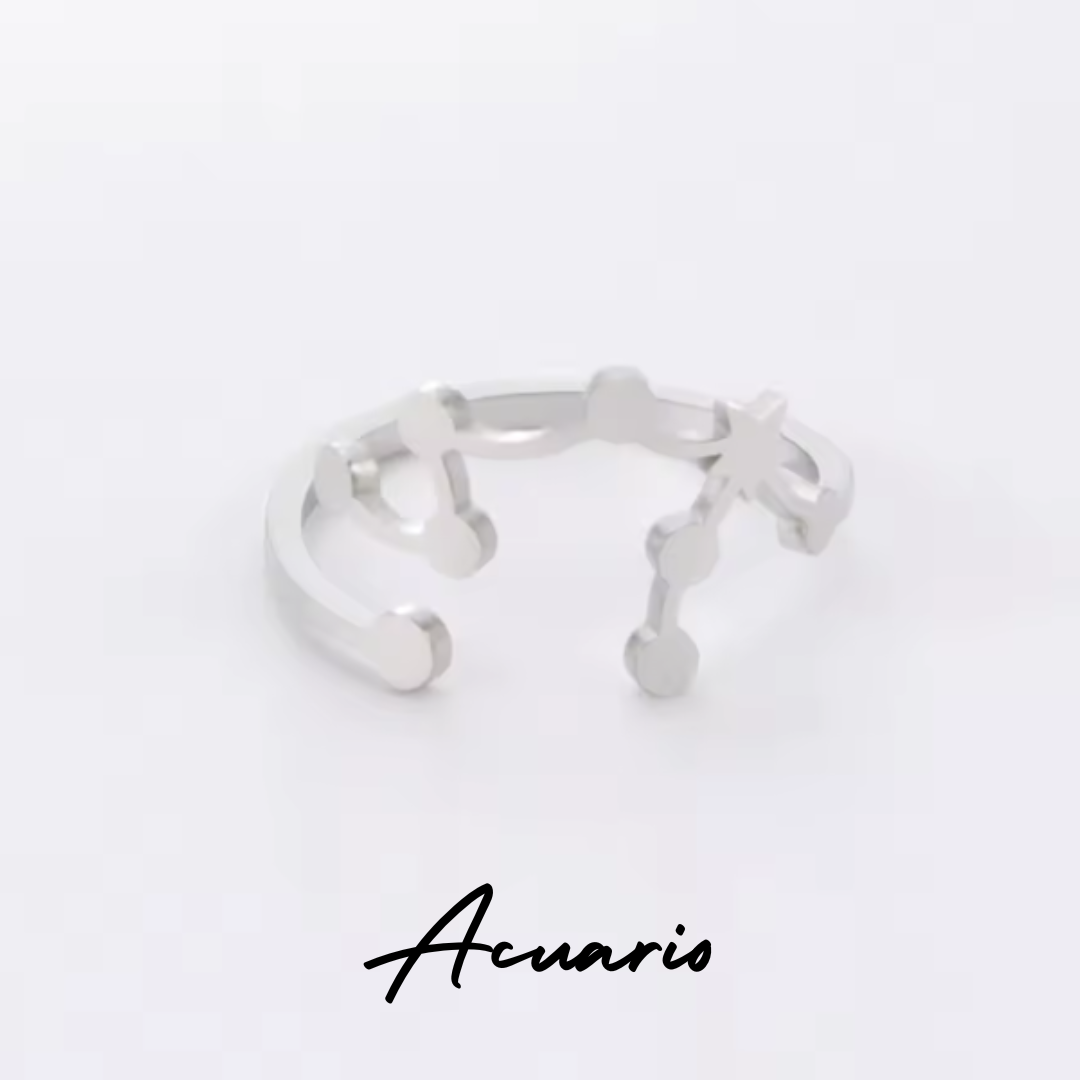 Anillo Constelación del Zodiaco