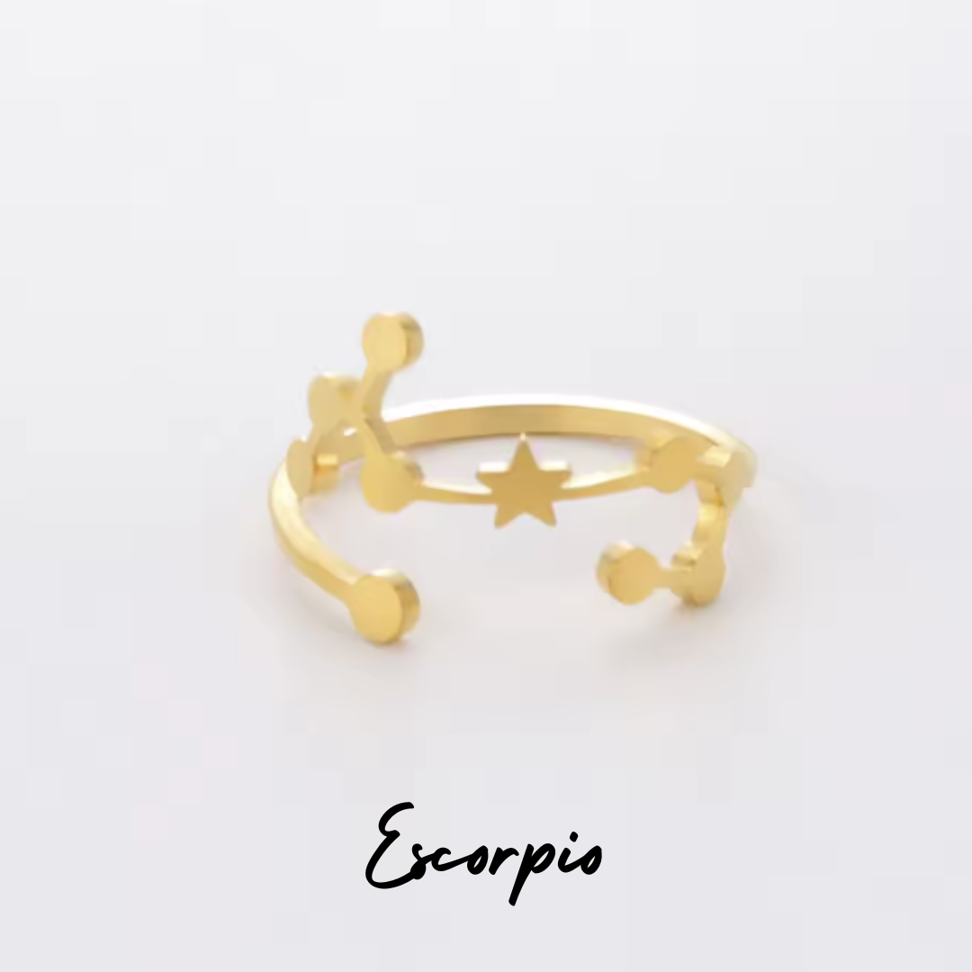 Anillo Constelación del Zodiaco