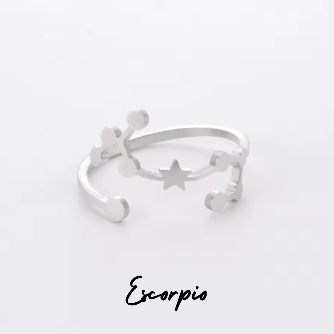 Anillo Constelación del Zodiaco