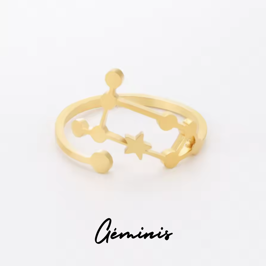 Anillo Constelación del Zodiaco