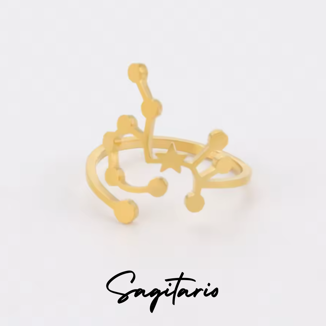 Anillo Constelación del Zodiaco