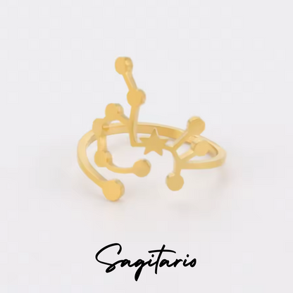 Anillo Constelación del Zodiaco