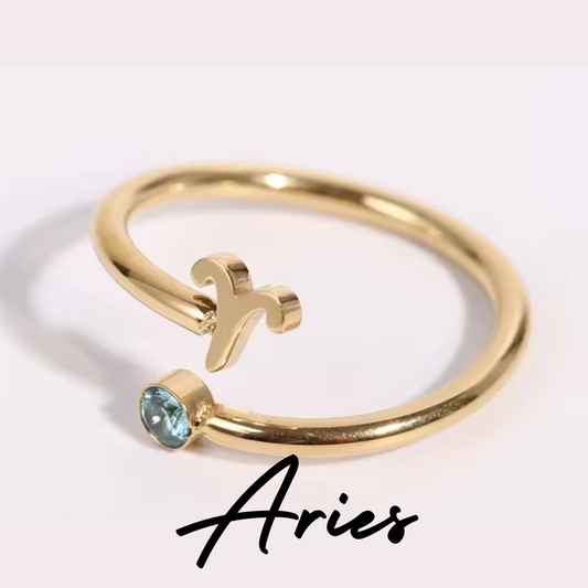 Anillo con Símbolo de ARIES