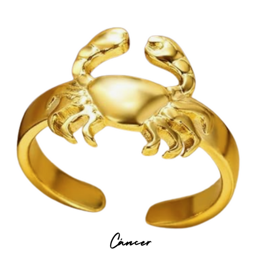 Anillo con Forma de CÁNCER