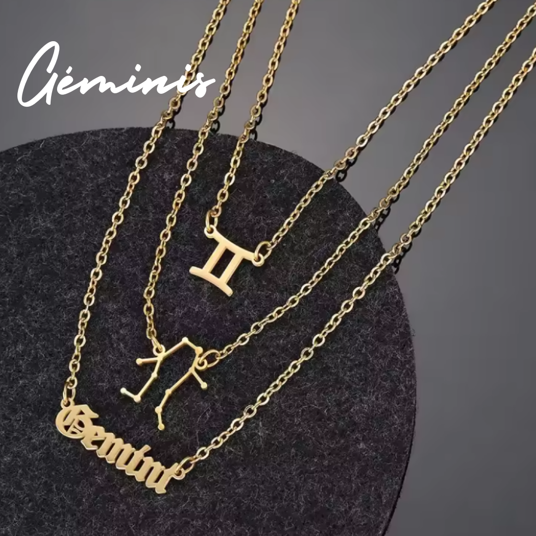 Collar Triple del Zodiaco