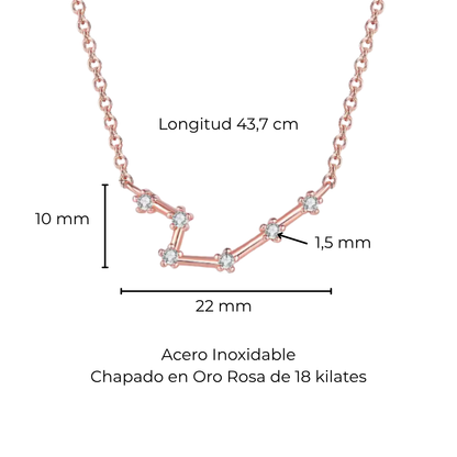Collar Constelación del Zodiaco