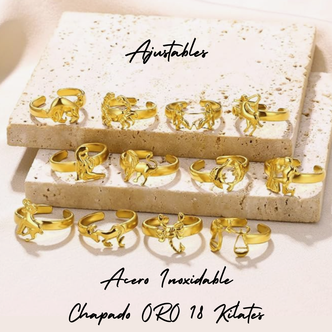 Anillo con Forma de ESCORPIO