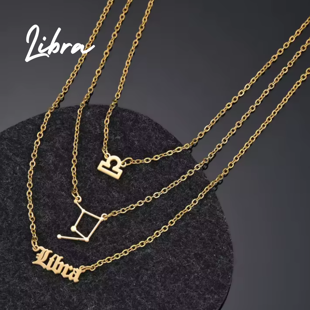 Collar Triple del Zodiaco