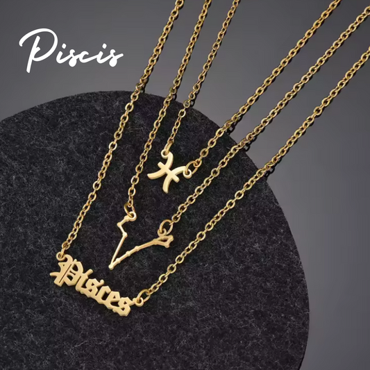 Collar Triple de PISCIS