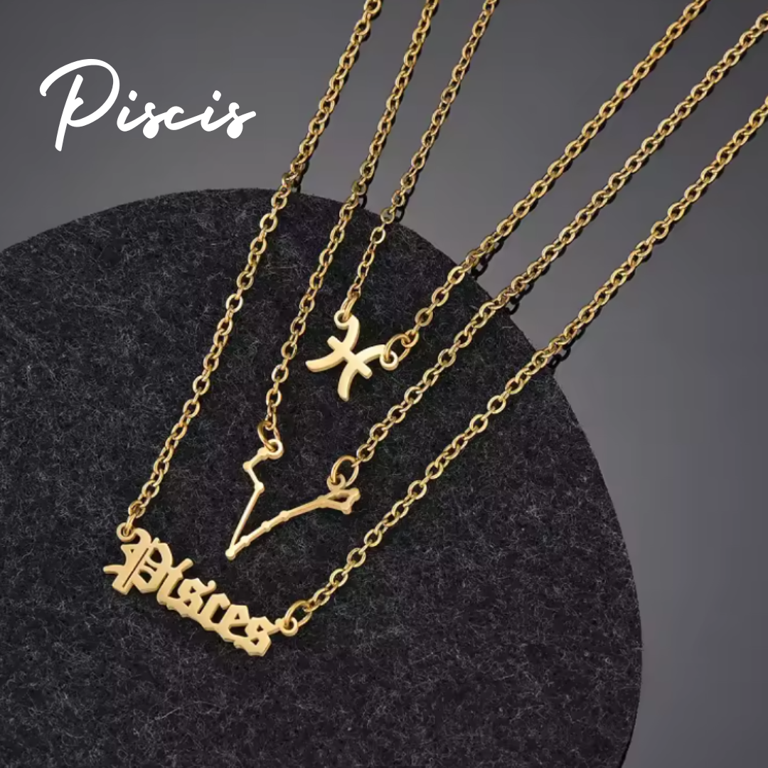 Collar Triple del Zodiaco