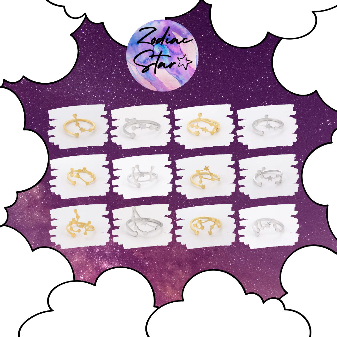 Anillo Constelación del Zodiaco
