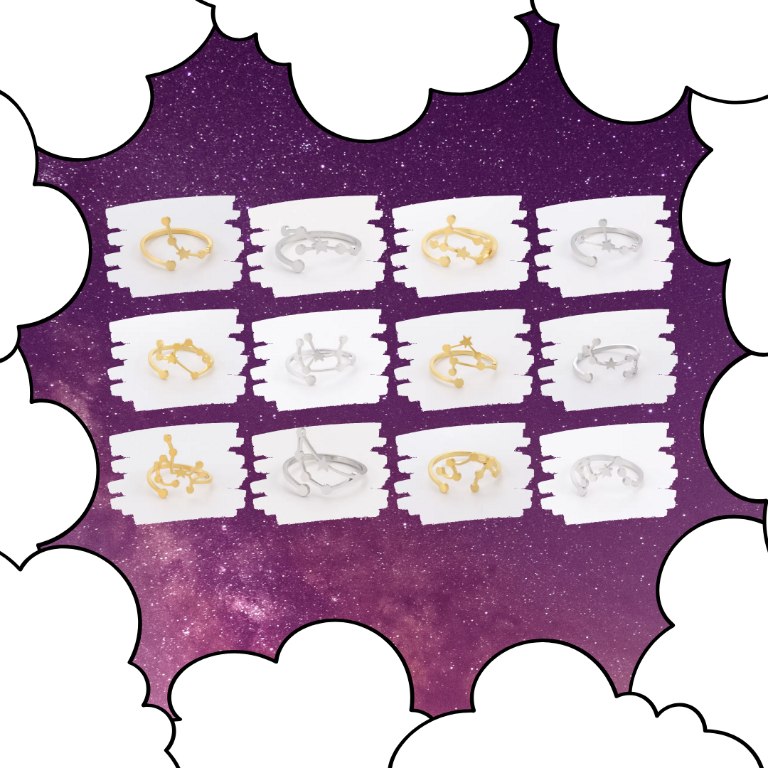 Anillo Constelación del Zodiaco