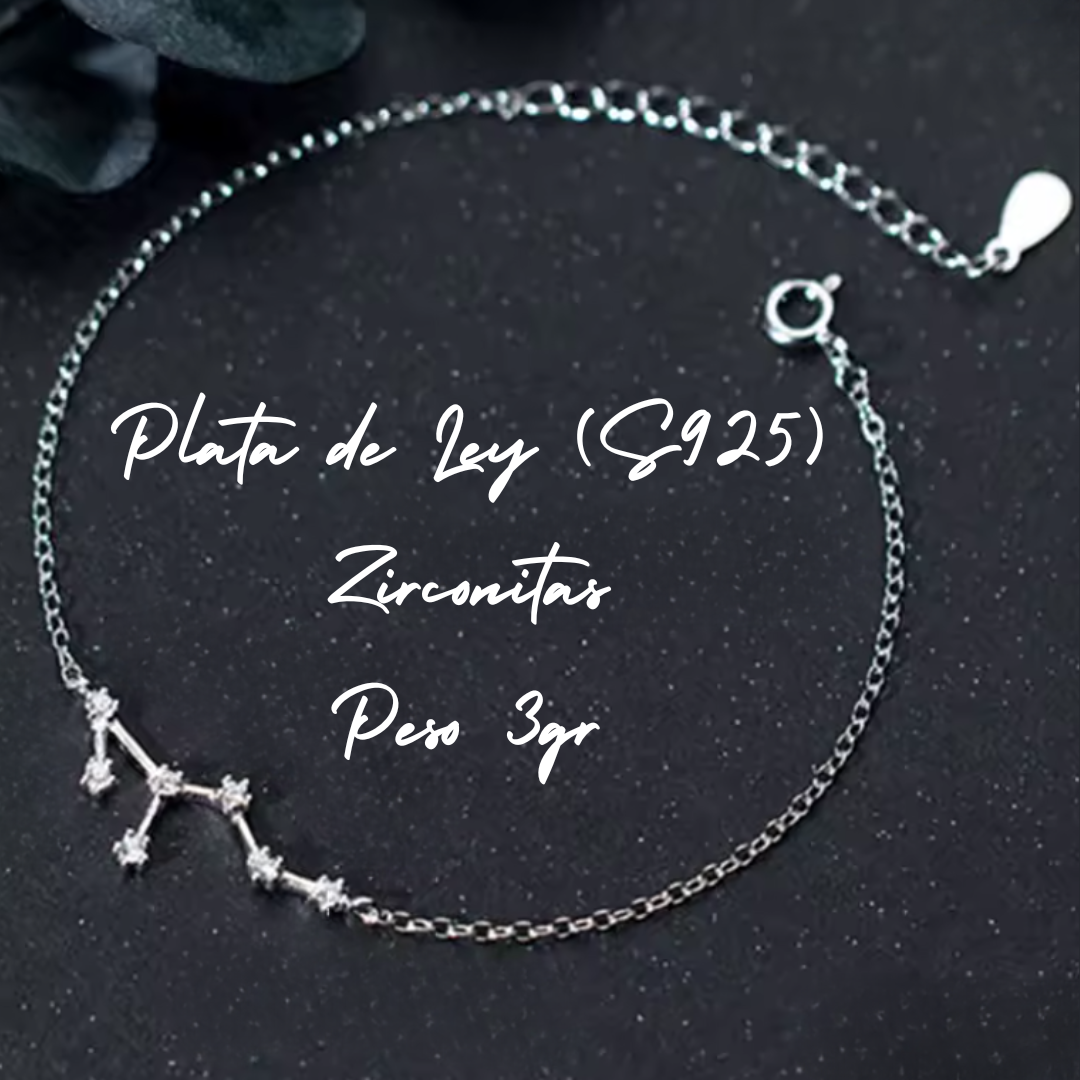 Pulsera con Constelación del Zodiaco