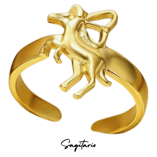 Anillo con Forma de SAGITARIO
