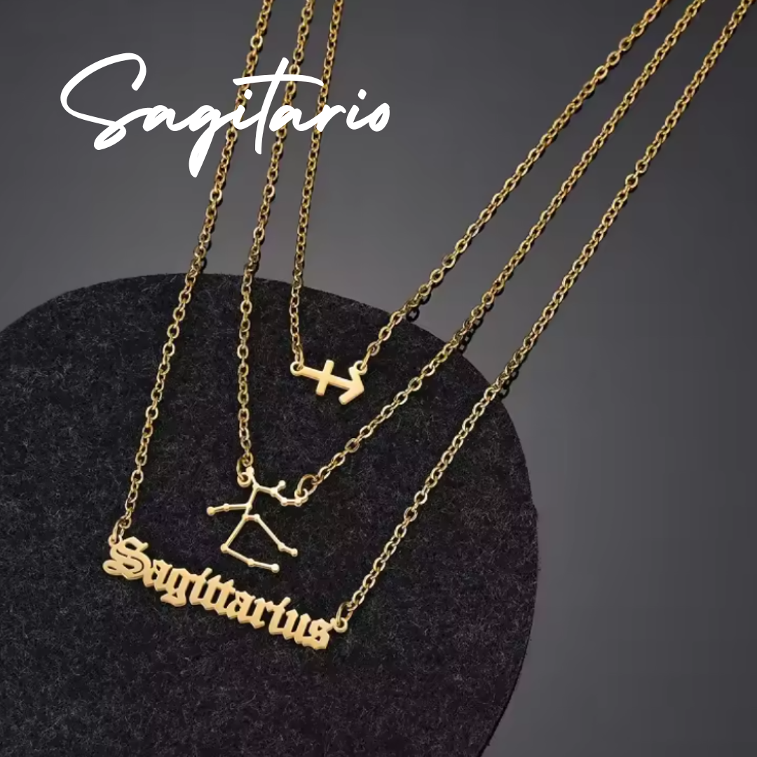 Collar Triple del Zodiaco